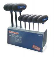 2CYD2 Hex Key Set, 2 - 10mm, T-Handle