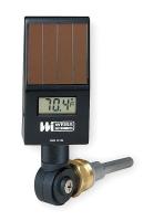2CYL8 Digital Solar Powered Thermometer, Black