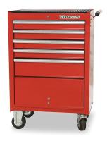 2CZX2 Rolling Tool Cabinet, 27 In W, 5 Drawer