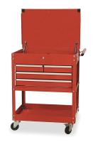 2CZY5 Utility Cart, 30 Wx20 Dx32 In H, 4 Drawer
