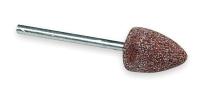 2D836 VitrifiedMountedPoint, 1/2 x 3/4in, 60G