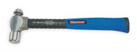 2DBR4 Ball Pein Hammer, 24 Oz, Fiberglass Handle