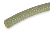 2DCG4 Tubing, Braided, Poly, 1/4 In, Clear