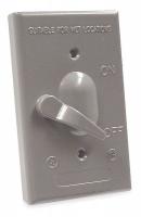 2DCV2 Lever Switch, Weatherproof, 1 Gang