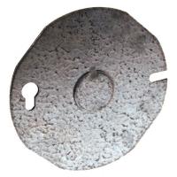 2DDA4 Ceiling Pan Cover, 3 1/2 In, Round &amp; Flat