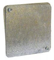 2DDE3 Blank Cover, 4 In, Square Plenum