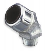 2DDK2 Cord Connector, Iron, 45 Deg