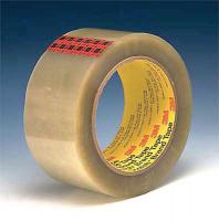 2DEB8 Carton Tape, Polyester, Clr, 48mmx50m, PK36