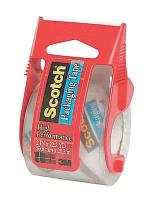 2DEJ8 Packaging Tape, Clear, 2Inx22Yd, PK36