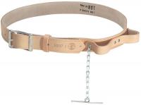 2DFU7 Tool Belt, Leather, 1-1/2x32-40 waist, Tape