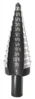 2DFW6 Step-Drill Bit, 12 increment