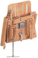 2DGH8 Tool Pch, Leather, 11-Pkts, Tape Thong, Knf