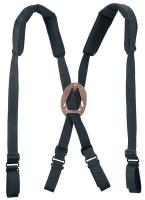 2DGJ4 Suspenders, Black, Universal, Adjustable