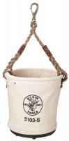 2DGT5 Bucket, #4 Canvas, Molded Bottom