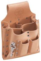 2DGU3 Tool Pch, Leather, 8-Pkts, Knf Snap, Tunnel