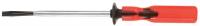 2DHC3 Screwdriver, Slotted, 1/4x8 In, Red Plastic