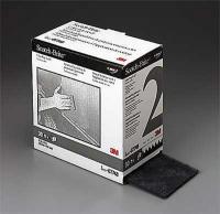 2DJA4 Sanding Hand Pad Roll, Sili Crbd, P100, PK3