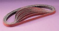 2DJN5 Sanding Belt, 1/2 Wx24 In L, AO, 220G, PK200
