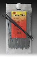 2DUL7 Standard Cable Tie, 8In, Black, PK1000