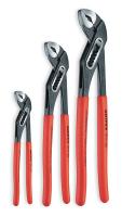 2DYW9 Water Pump Plier Set, 7, 10, 12 In, 3 Pc
