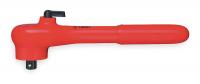 2DZA7 Insulated Ratchet, Reversible, 1/2 In Dr