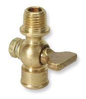 2EFE5 Air Cock, MNPT x FNPT, Size 1/4 In.