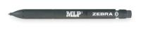 2EJW5 Mechanical Pencil, 0.9mm/#2B Square, Black