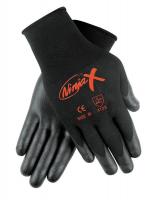 2ELL6 Coated Gloves, L, Black, Bi Polymer, PR
