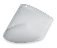 2ELX3 Faceshield Visor, Acetate, Clr, 9x14-1/2in