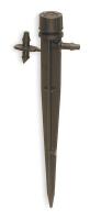 2EMD8 Half Circle Micro Bubbler, Blk, Plstc, PK4