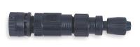 2EME6 Faucet Connection, Black, Plastic