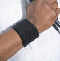 2EMJ4 Wristband, Black, Universal, PK 2