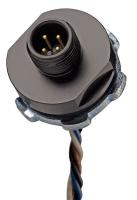 2EPK6 Receptacle, Male, 5 Pole, 1 Ft