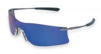 2ETE8 Safety Glasses, Emerald Mirror Lens
