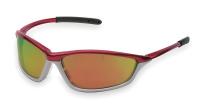 2ETE9 Safety Glasses, Fire Mirror Lens