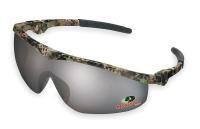 2ETG2 Safety Glasses, Slvr Mirror, Scrtch-Rsstnt