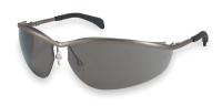 2ETG6 Safety Glasses, Gray, Scratch-Resistant