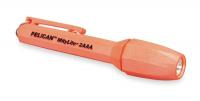2EUE4 Handheld Flashlight, 2 AAA, Orange