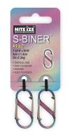 2EVK3 Double Gated Carabiner, 1-9/16 In., PK 2