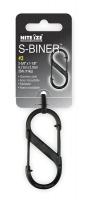 2EVK8 Double Gated Carabiner, 2-5/8 In., Black