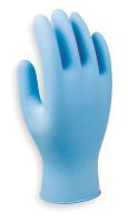 2EWV9 Disposable Gloves, Nitrile, L, Blue, PK50