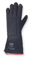 2EWX3 Heat Resistant Gloves, Black, L, PR