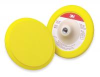 2EXY4 Buffing Backup Pad, 7 In Dia, HL, 5/8-11INT