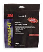 2EXZ1 Detailing Cloth, Microfiber, 14x12 In, PK6