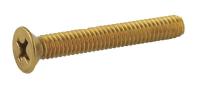 2EY43 Mach Scr, Flat, 8-32x1 1/4 L, Pk100