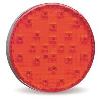 2FDP1 Strobe, Red, 4 In Mounting Grommet, LED