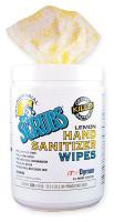 2FLL9 Antimicrobial Hand Wipes, White/Yellow