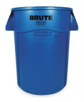 2FTH7 Round Container, Utility, 44 G, Blue