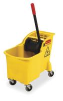 2FTP8 Mop Bucket and Wringer, 31 qt., Yellow