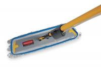 2FTT4 Flow Flat Mop, White, 18 In. L, 5 In. W